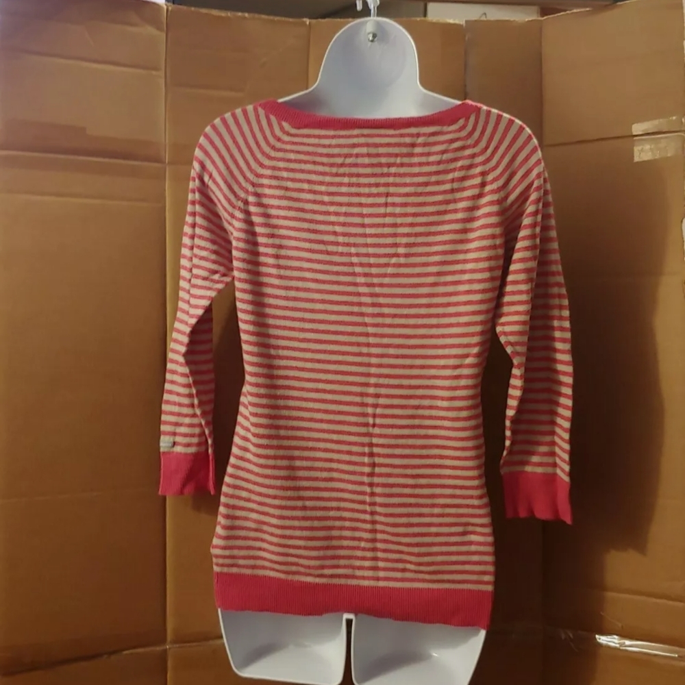 Women's Columbia Pink & Gray Sweater, XS - Picture 5 of 11